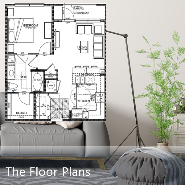Spacious Floor Plans